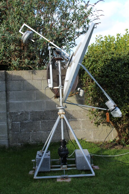 Dish side view